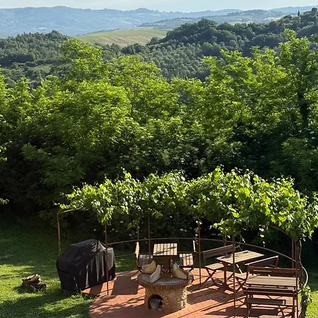 아파트 Podere Cortilla 볼테라